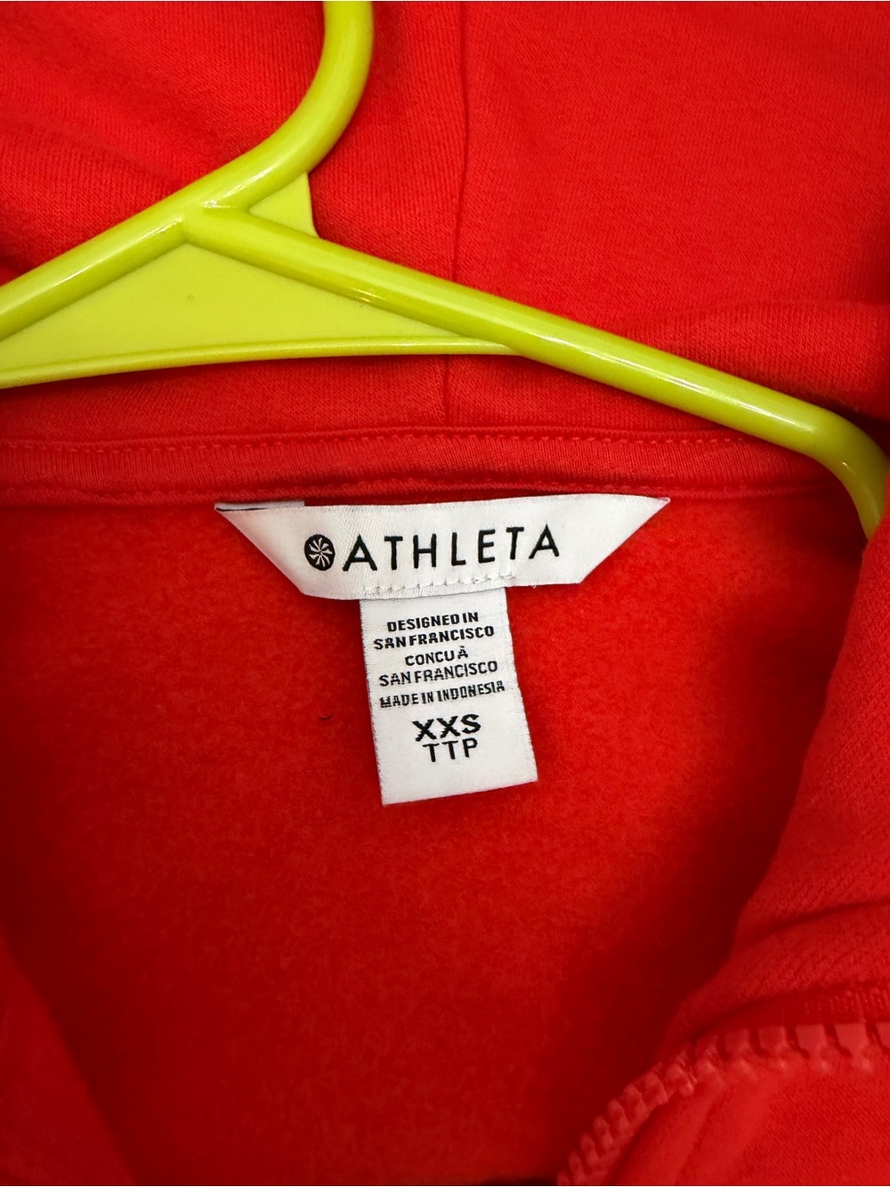 Athleta Women's Bright Red Crewneck Sweater